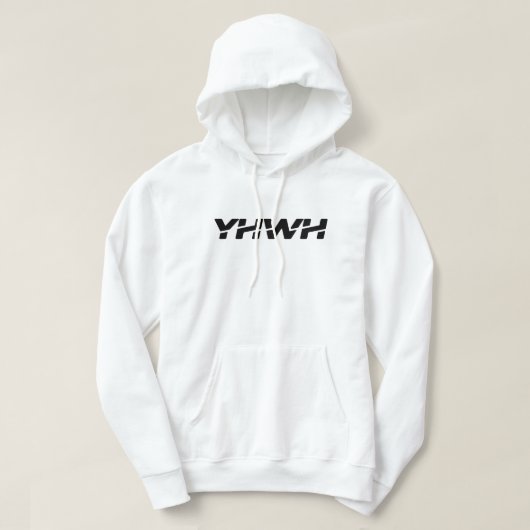 Yahweh Black Hoodie (Design vorne)