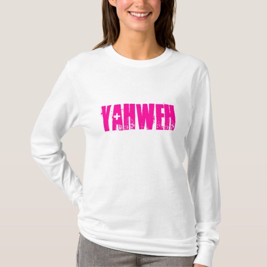 Yahweh DamenHoodie T-Shirt (Vorderseite)