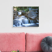 Yahweh Dwells Here Wrapped Canvas Leinwanddruck (Insitu (Wohnzimmer))