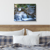 Yahweh Dwells Here Wrapped Canvas Leinwanddruck (Insitu (Schlafzimmer))