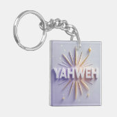 Yahweh Emblem Schlüsselanhänger - Ai Design (Vorderseite links)