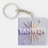 Yahweh Emblem Schlüsselanhänger - Ai Design (Vorderseite)