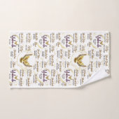 Yahweh Handtuch Set-Pessach Geschenke Badhandtuch Set (Handtuch)