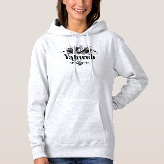 Yahweh | Name des Christlichen Gottes Hoodie (Vorderseite)