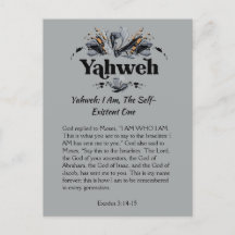 Yahweh | Namen Gottes Gottesfürchtige Schrift