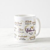 Yahweh Namen Gottes Tasse 15 oz. (VorderseiteRechts)