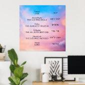 Yahweh Poster (Heimbüro)