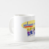 Yahweh Schwestern Kaffeetasse (Vorderseite Links)