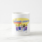 Yahweh Schwestern Kaffeetasse (Mittel)