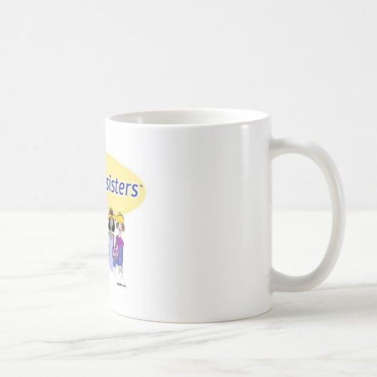 Yahweh Schwestern Kaffeetasse (Rechts)