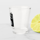 Yaie Betta zeichnend Fische Schnapsglas (Rechts)