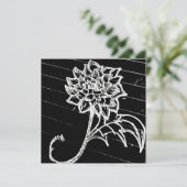 Yaie Black Rose Blume Goth (Stehend Vorderseite)