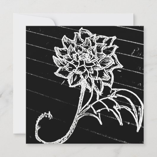 Yaie Black Rose Blume Goth (Vorderseite)