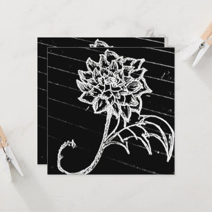 Yaie Black Rose Blume Goth