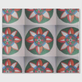 Yaie bunte Mandala Geschenkpapier (Flach)