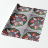 Yaie bunte Mandala Geschenkpapier (Ungerollt)