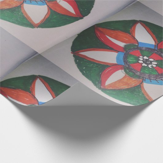 Yaie bunte Mandala Geschenkpapier (Ecke)