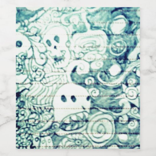 yaie imaginative Denkerin Weinetikett (Einzelnes Label)