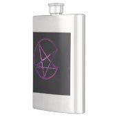 yaie lila Pentagramm Flachmann (Links)