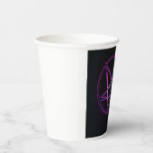 yaie lila Pentagramm Pappbecher (Rechts)