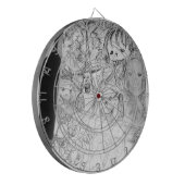 Yaie Monster Manga Animes Dartscheibe (Vorderseite Links)