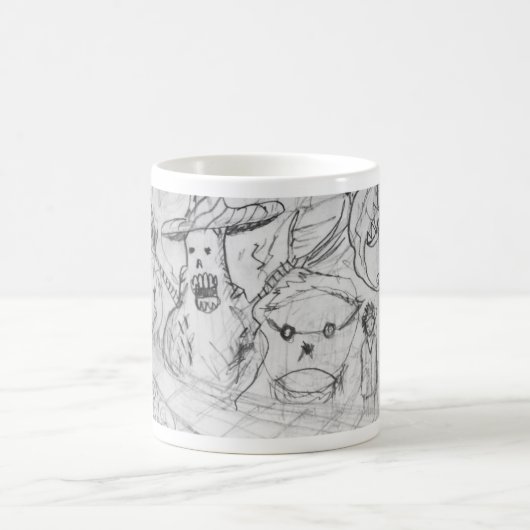 Yaie Monster Manga Animes Kaffeetasse (Mittel)