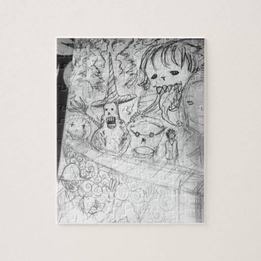 Yaie Monster Manga Animes Puzzle (Vertikal)