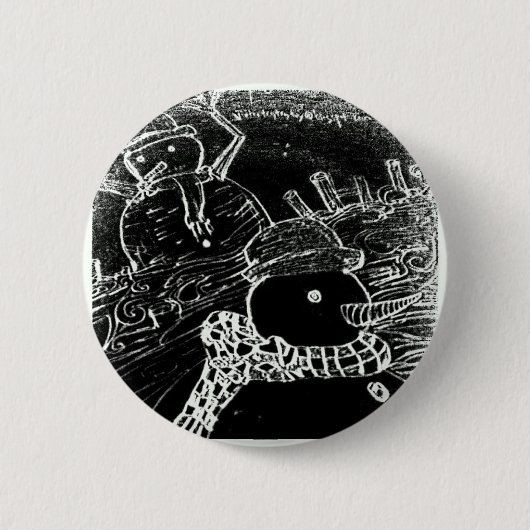 Yaie-Schneewächter Button (Vorderseite)