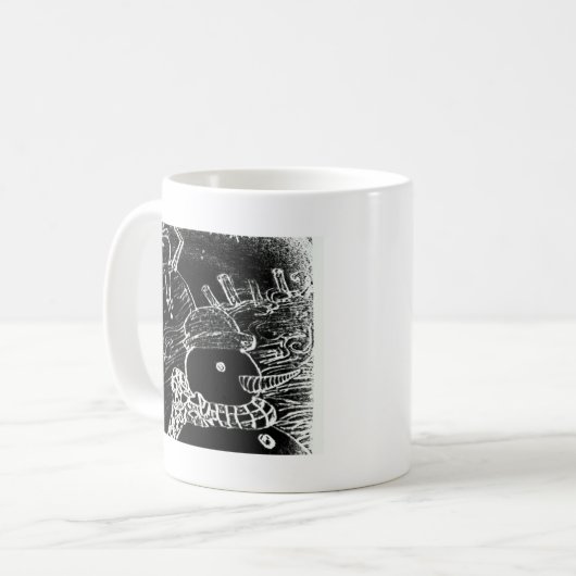 Yaie-Schneewächter Kaffeetasse (Vorderseite Links)