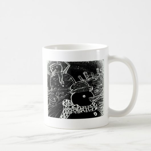 Yaie-Schneewächter Kaffeetasse (Rechts)