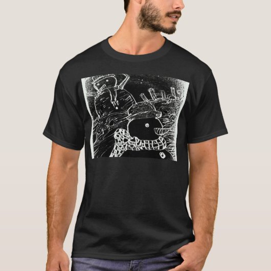 Yaie-Schneewächter T-Shirt (Vorderseite)