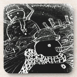 Yaie-Schneewächter Untersetzer