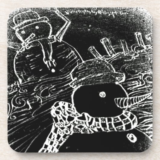 Yaie-Schneewächter Untersetzer (Vorderseite)