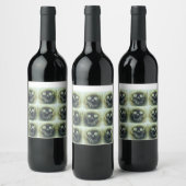 yaie Skull 666 Schlüsselanhänger Weinetikett (Flaschen)