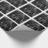 Yaie Tokyo Human Skeleton Anatomy Geschenkpapier (Ecke)