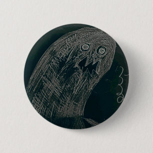 Yaie-Wurm zeichnend und Ihr Soul wird dunkel Button