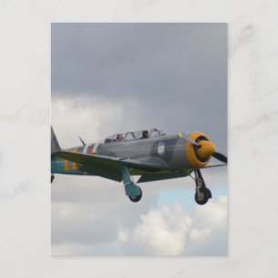 Yak 11 Fighter Trainer Postkarte
