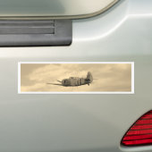 Yak 11 im Flug Autoaufkleber (Auf Auto)