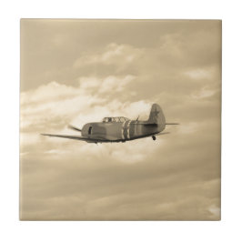 Yak 11 im Flug Fliese