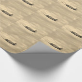 Yak 11 im Flug Geschenkpapier (Ecke)