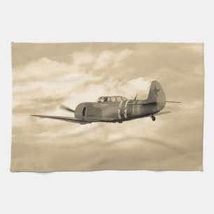 Yak 11 im Flug Handtuch