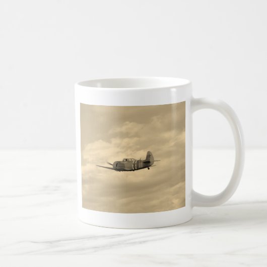 Yak 11 im Flug Kaffeetasse (Rechts)