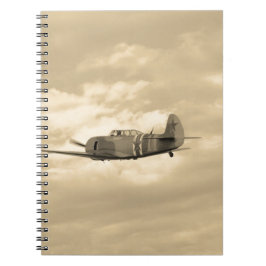 Yak 11 im Flug Notizblock