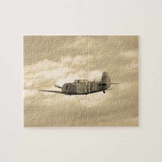 Yak 11 im Flug Puzzle (Horizontal)