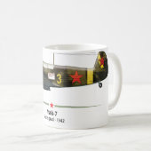 Yak-7 - Battle of Stalingrad -1942 Kaffeetasse (VorderseiteRechts)