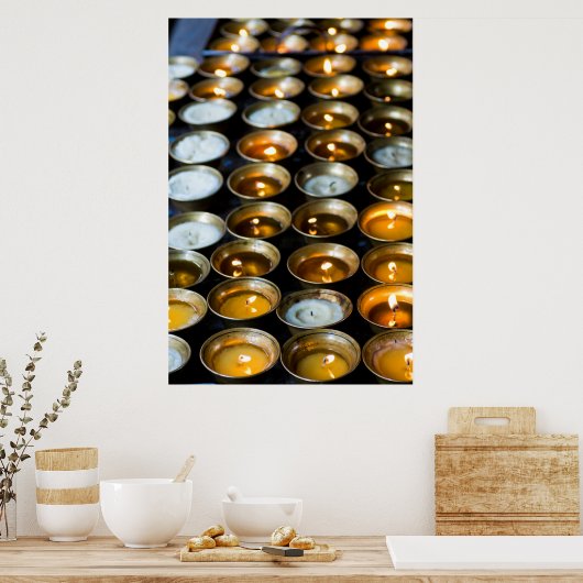 Yak Butter Candles Poster (Küche)