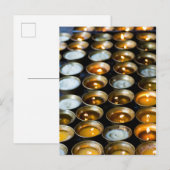 Yak Butter Candles Postkarte (Vorne/Hinten)