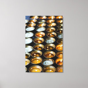 Yak-Butterkerzen Leinwanddruck