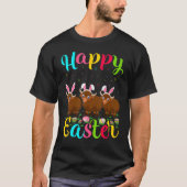 Yak   Funny Easter Egg Bunny Yak Happy Easter T-Shirt (Vorderseite)