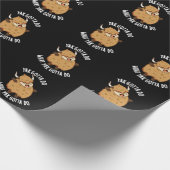 Yak Gotta tun, was Yak Gotta tun Puck Dark BG Geschenkpapier (Ecke)